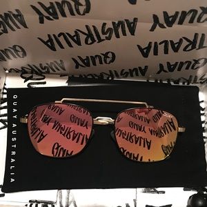 Quay sunglasses - “To Be Seen” pink